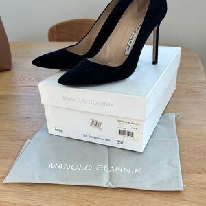 Manolo Blahnik Black Heels